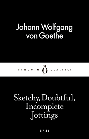 Sketchy, Doubtful, Incomplete Jottings (Penguin Little Black Classics)